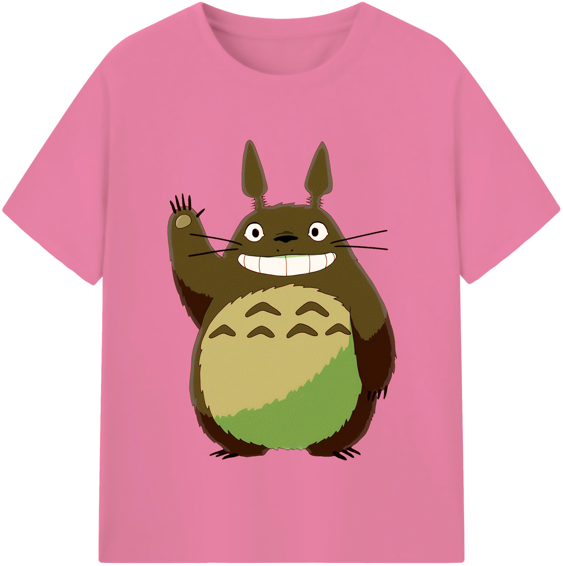 （画像用） となりのトトロ 草壁メイ 草壁サツキ My Neighbor Totoro Satsuki Kusakabe Mei Kusakabe 綿100％半袖Tシャツ（フロントプリント）
